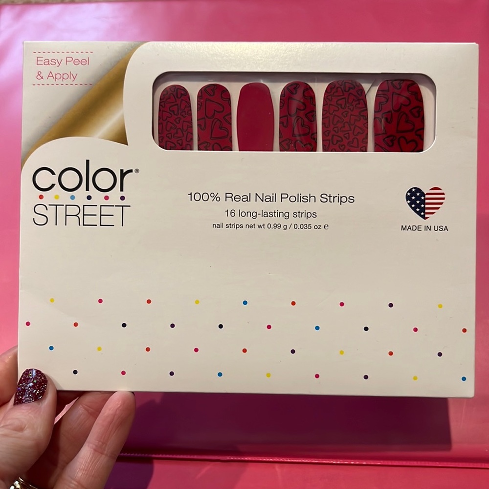 Brand new, sealed Color Street nail polish strips in Party Hearty